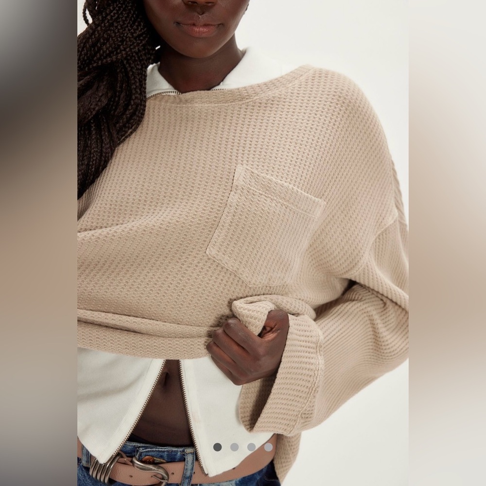 NWT Free People We the Free Dawson pocket thermal